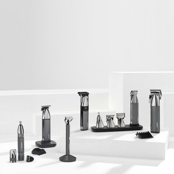 BaByliss Super-X Metal OT996E Barttrimmer Akku 5 5 mm Nass & Trocken Silber, 8 image