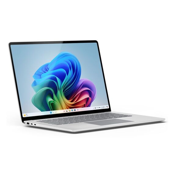 Microsoft Surface Laptop 7 Copilot+ PC Snapdragon X1E-80-100 38,1 cm (15") Touchscreen 16 GB LPDDR5x-SDRAM 512 GB SSD Wi-Fi 7 (802.11be) Windows 11 Home Platin, Kapazität: 512 GB, 4 image