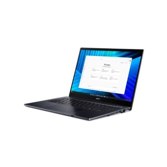 Acer TravelMate TMP414RN-55-TCO-75GR Intel Core Ultra 7 255U Hybrid (2-in-1) 35,6 cm (14") Touchscreen WUXGA 32 GB DDR5-SDRAM 1 TB SSD Wi-Fi 7 (802.11be) Windows 11 Pro Blau, 4 image