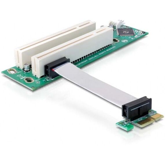 DeLOCK PCI-E/2x PCI Schnittstellenkarte/Adapter Eingebaut