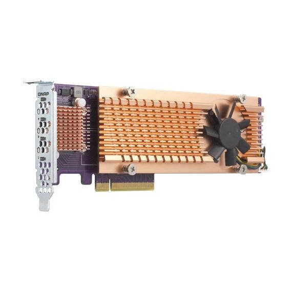 QNAP QM2-4P-384 Schnittstellenkarte/Adapter Eingebaut PCIe