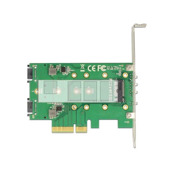 DeLOCK 89518 Schnittstellenkarte/Adapter Eingebaut M.2, SATA, 3 image