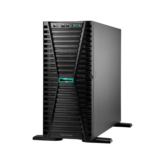 HPE ProLiant ML110 Gen11 4514Y 2.0GHz 16c 1P 2x32GB-R 8SFF MR408i-o 2x480GB SSD 2x1000W PS EU Server