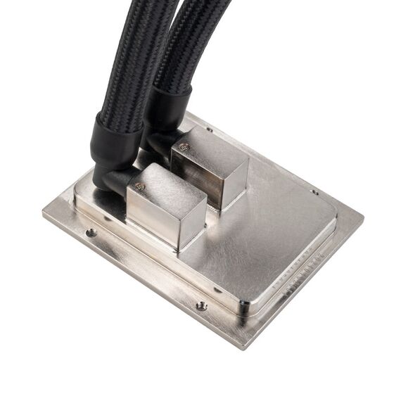 Silverstone SST-XE360PDD Computerkühlsystem Prozessor Flüssigkeitskühlung 12 cm Aluminium, Schwarz, Grau, 5 image