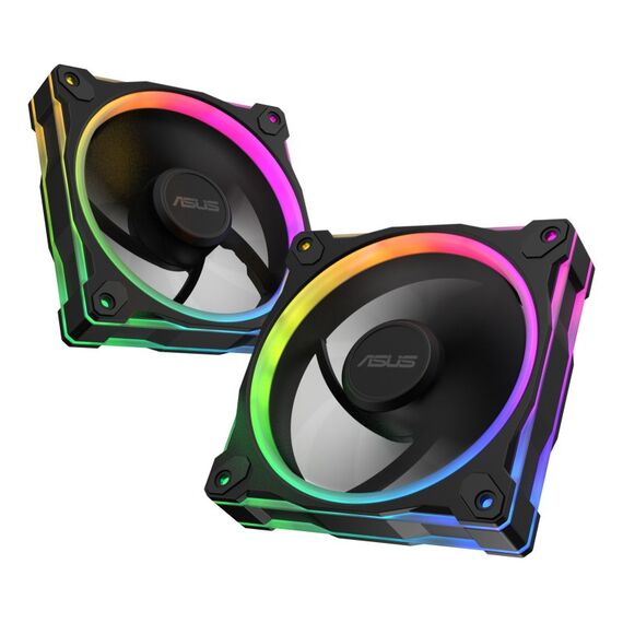 ASUS Prime MR120 Fan ARGB Reverse Black Computergehäuse Ventilator 12 cm Schwarz, Farbe: Schwarz, 3 image