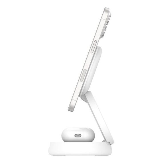 Belkin WIZ035kqWH Kopfhörer, Smartphone Weiß USB Kabelloses Aufladen Schnellladung Drinnen, Farbe: Weiß, Länge: 1,5 m, 3 image