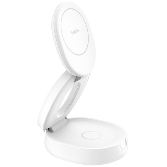 Belkin WIZ035kqWH Kopfhörer, Smartphone Weiß USB Kabelloses Aufladen Schnellladung Drinnen, Farbe: Weiß, Länge: 1,5 m, 5 image