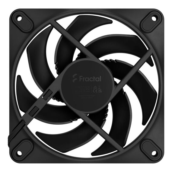 Fractal Design Momentum 12 Computergehäuse Ventilator 12 cm Schwarz 1 Stück(e), Farbe: Schwarz, 4 image