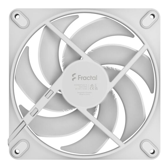 Fractal Design Momentum 14 Computergehäuse Ventilator 14 cm Weiß 1 Stück(e), Farbe: Weiß, 4 image