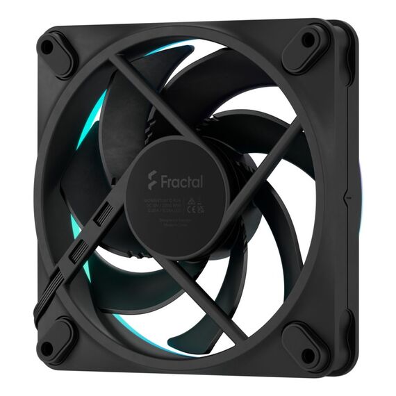 Fractal Design Momentum 12 RGB Computergehäuse Ventilator 12 cm Schwarz 1 Stück(e), Farbe: Schwarz, 5 image