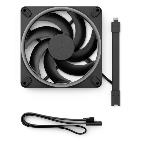 Fractal Design Momentum 14 RGB Computergehäuse Ventilator 14 cm Schwarz 3 Stück(e), 3 image
