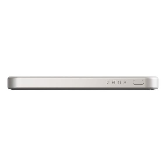 ZENS Pro 1 Slim 5000 mAh Kabelloses Aufladen Weiß, Farbe: Weiß, 2 image