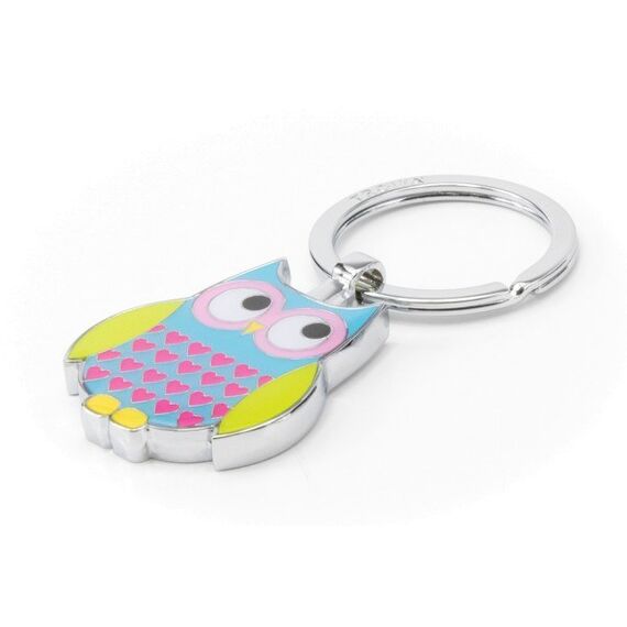 TROIKA KR14-13/BL Schlüsselring/Etui Schlüsselanhänger Mehrfarbig, Silber, 5 image