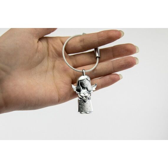 TROIKA Valerie Schlüsselkarabinerhaken Silber, 2 image