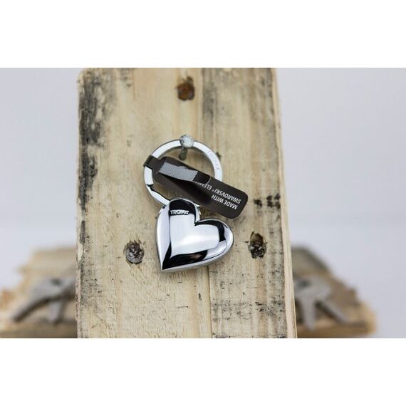 TROIKA KR15-32/CH Schlüsselring/Etui Schlüsselanhänger Silber, 4 image