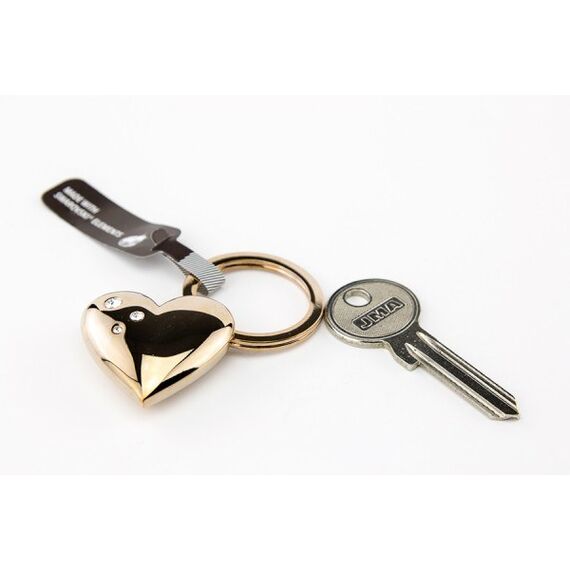 TROIKA KR15-32/RG Schlüsselring/Etui Schlüsselanhänger Rosa-Goldfarben, 5 image
