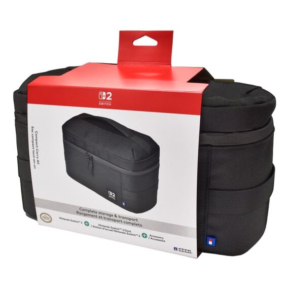 Hori Compact Carry All Reisekoffer Nintendo Schwarz, 3 image