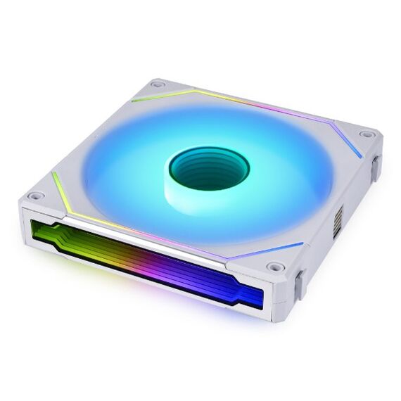 Lian Li Uni Fan 12RSLIN3W Computergehäuse Ventilator 12 cm Weiß, Farbe: Weiß, 4 image