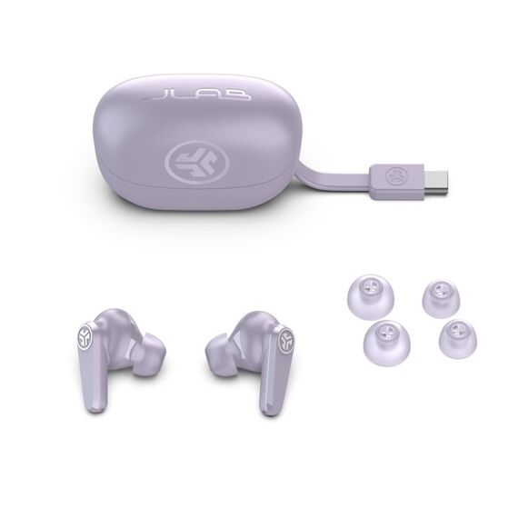 JLab Go Pods ANC Kopfhörer True Wireless Stereo (TWS) im Ohr Anrufe/Musik Bluetooth Lila, 2 image