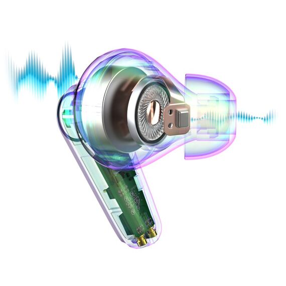 JLab Go Pods ANC Kopfhörer True Wireless Stereo (TWS) im Ohr Anrufe/Musik Bluetooth Lila, 4 image