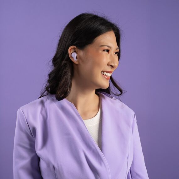 JLab Go Pods ANC Kopfhörer True Wireless Stereo (TWS) im Ohr Anrufe/Musik Bluetooth Lila, 6 image