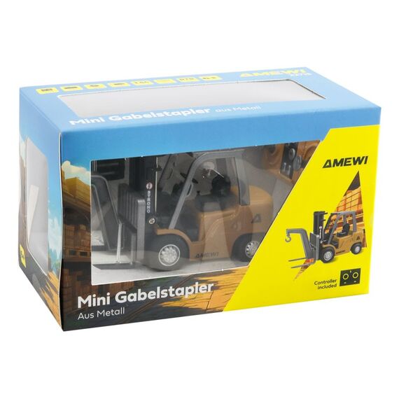 Amewi 22715 ferngesteuerte (RC) modell Gabelstapler Elektromotor 1:64, 2 image