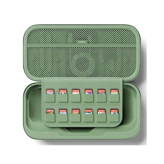 Belkin ENA001hqSE-V2 Reisekoffer Nintendo Netz, Polyester, Samt Grün, Farbe: Grün, 4 image