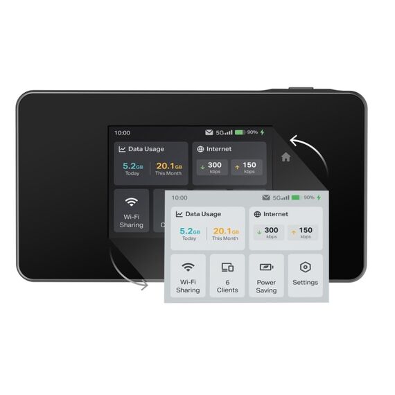 TP-Link M8550(EU) Mobiles Netzwerkgerät Router für Mobilfunknetz, 3 image