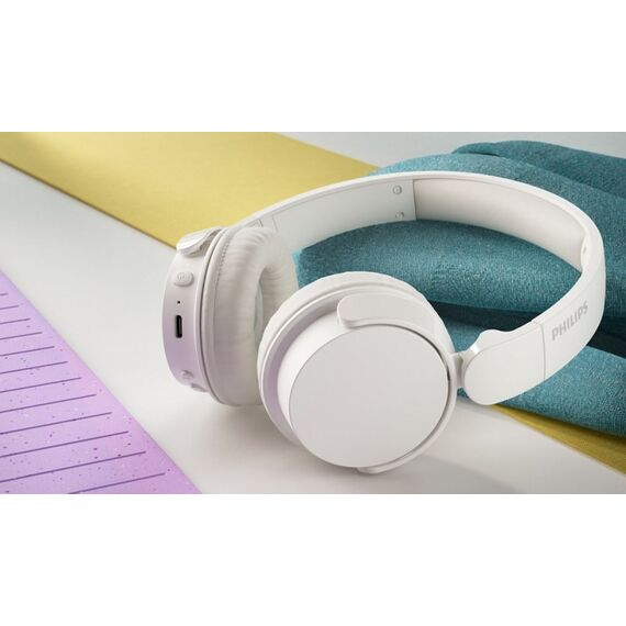 Philips 4000 series TAH4209WT/00 Kopfhörer & Headset Kabellos Kopfband Anrufe/Musik Bluetooth Weiß, Farbe: Weiß, 4 image