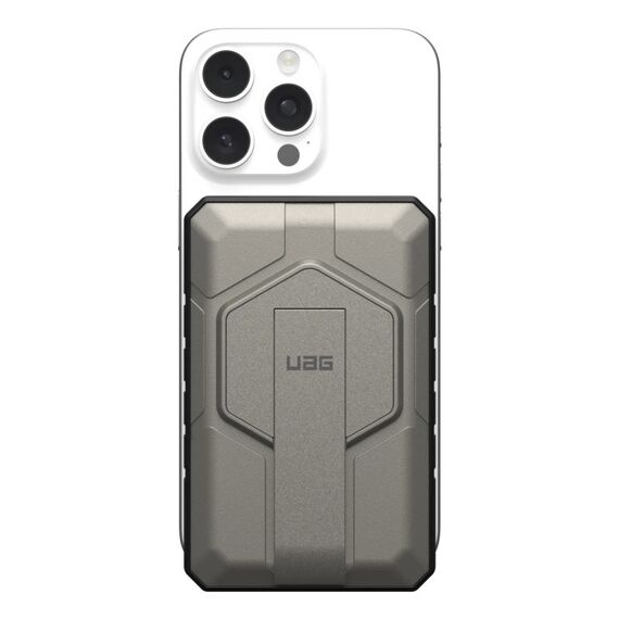 Urban Armor Gear 9B4411114036 Powerbank 10000 mAh Kabelloses Aufladen Schwarz, Titan, 8 image