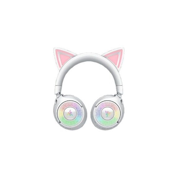 Razer Kraken Kitty V3 Pro - White Kopfhörer Verkabelt & Kabellos Kopfband Gaming USB Typ-A Bluetooth Weiß, Farbe: Weiß, 2 image