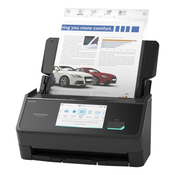 Ricoh ScanSnap IX2500 ADF-Scanner 600 x 600 DPI A4 Schwarz, Farbe: Schwarz, 3 image