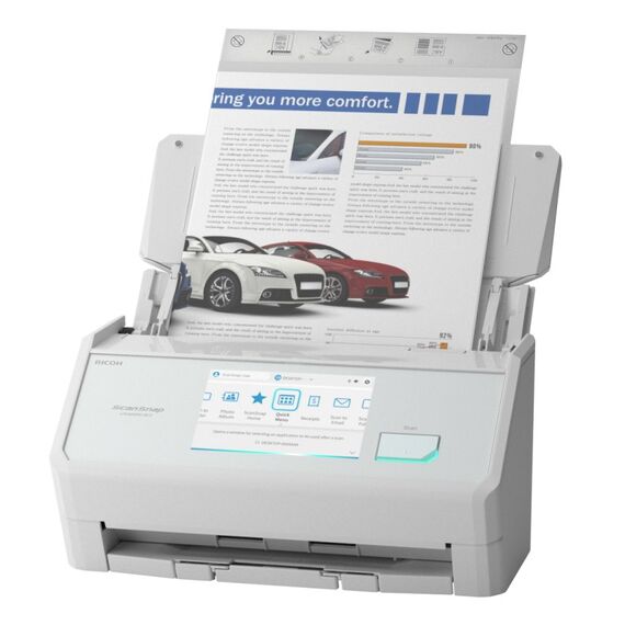 Ricoh ScanSnap IX2500 ADF-Scanner 600 x 600 DPI A4 Weiß, Farbe: Weiß, 4 image