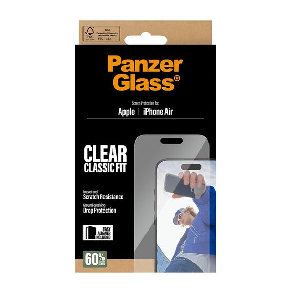 PanzerGlass ® Displayschutz iPhone Air | Classic Fit m. EasyAligner, 3 image