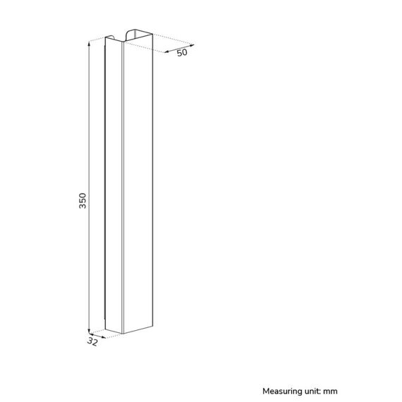 Neomounts ADS06-123WH Kabelkanal - magnetische Befestigung - universal, Farbe: Weiß, 5 image