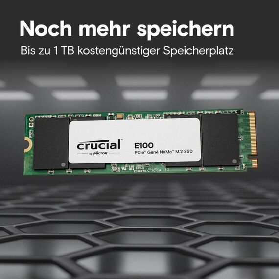 Crucial E100 2 TB M.2 PCI Express 4.0 NVMe, 3 image