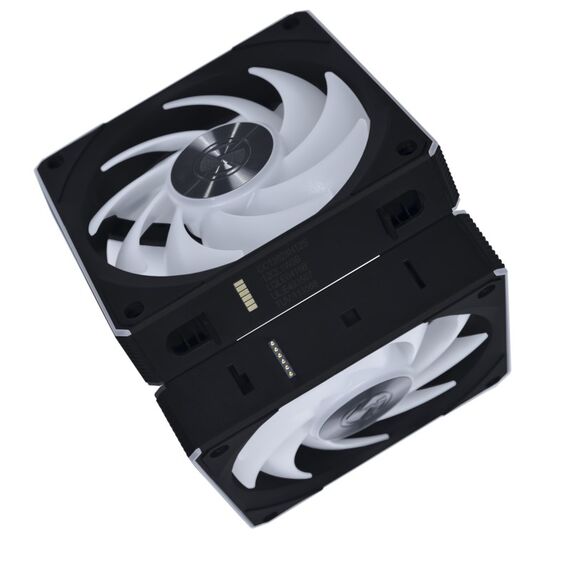 Lian Li 12CL1W3B Computerkühlsystem Computergehäuse Ventilator 12 cm Schwarz, 3 image