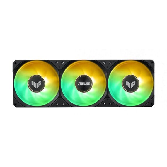 ASUS TUF Gaming LC III 360 ARGB LCD Prozessor All-in-One-Flüssigkeitskühler 12 cm Schwarz 1 Stück(e), Farbe: Schwarz