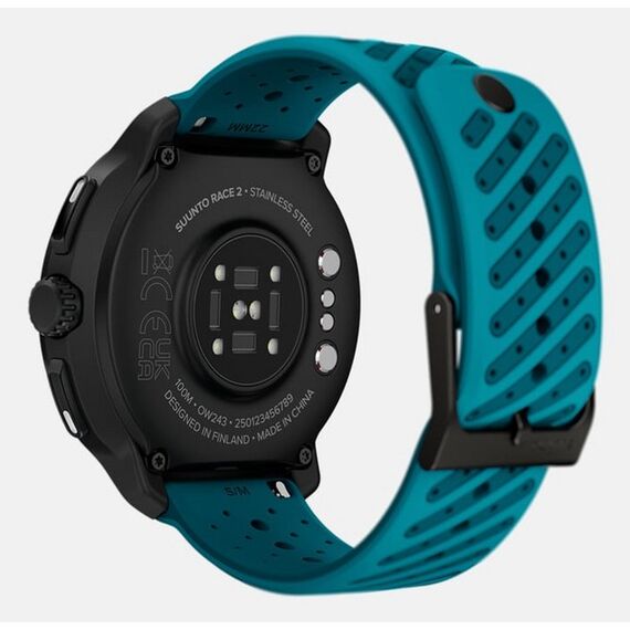 Suunto Race 2 Wave Blue 3,81 cm (1.5") AMOLED 49 mm Digital 466 x 466 Pixel Touchscreen Schwarz GPS, 3 image