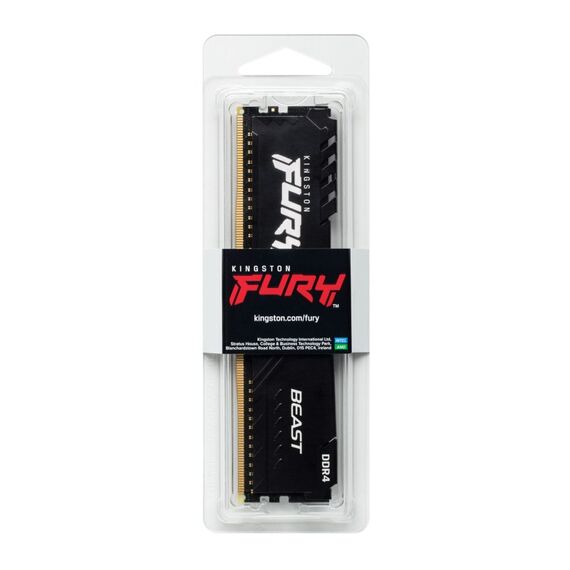 Kingston Technology FURY Beast 16GB 3200MT/s DDR4 CL16 DIMM Black, 3 image
