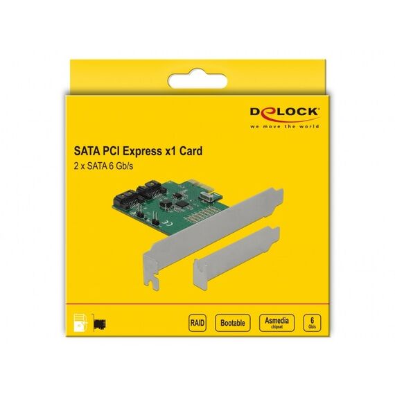 DeLOCK 90392 Schnittstellenkarte/Adapter Eingebaut SATA, 3 image