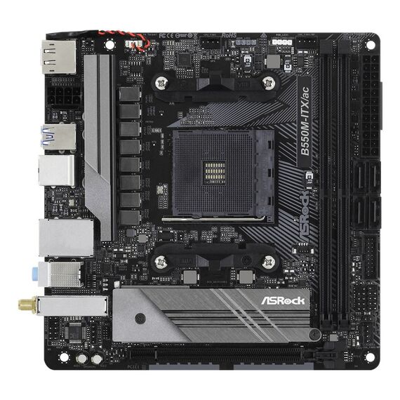 Asrock B550M-ITX/ac AMD B550 Sockel AM4 mini ITX