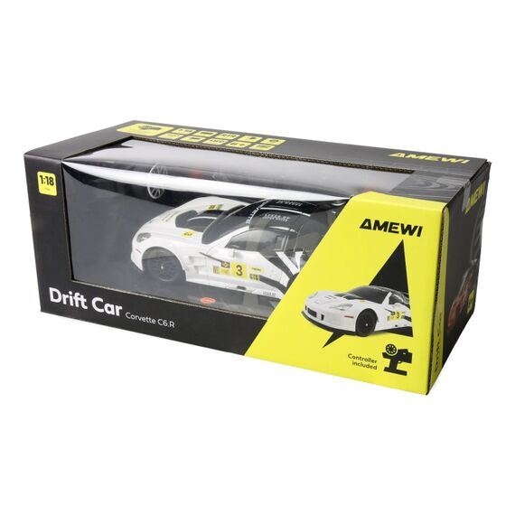 Amewi Corvette C6R ferngesteuerte (RC) modell Drift-Car Elektromotor 1:18, 9 image