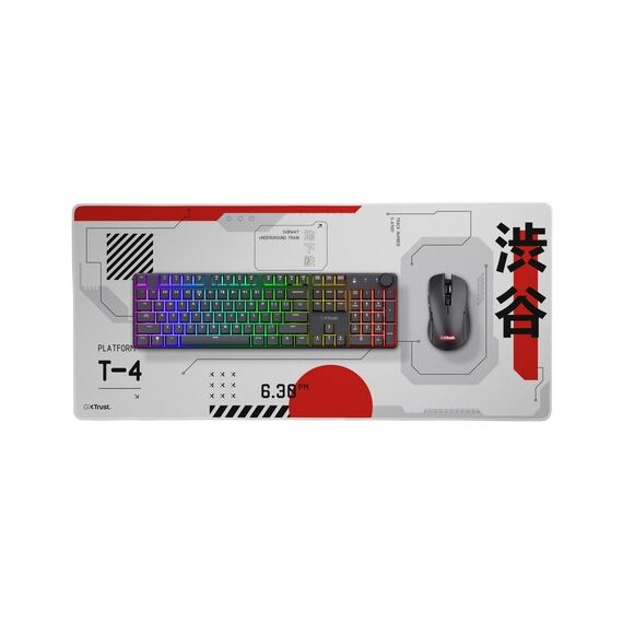 Trust GXT 759 XXL Gaming-Mauspad Schwarz, Grau, Rot, Weiß, Farbe: Schwarz, Grau, Rot, Weiß, Größe: XXL, 4 image