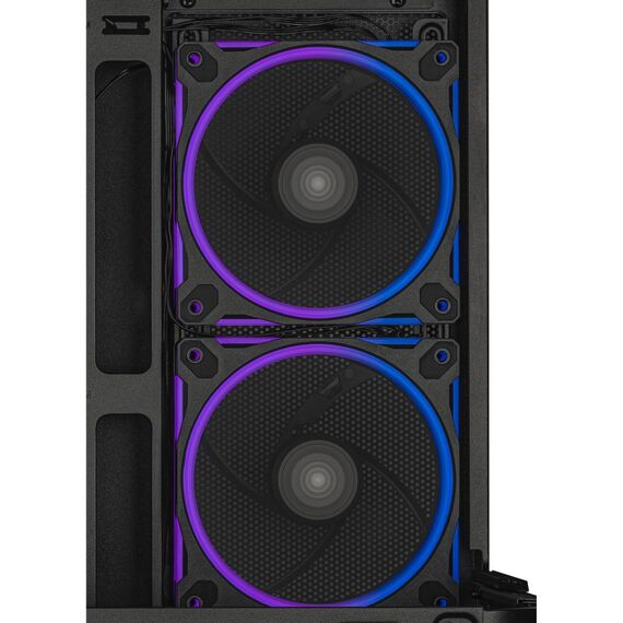 ASUS PRIME AP202 ARGB Mini Tower Schwarz, 5 image