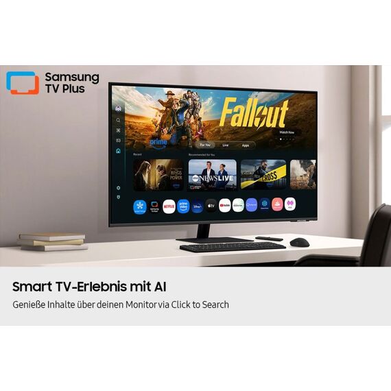 Samsung M7 43" Smart Monitor (M70F) 4K UHD 60Hz 4ms Vision AI, 5 image
