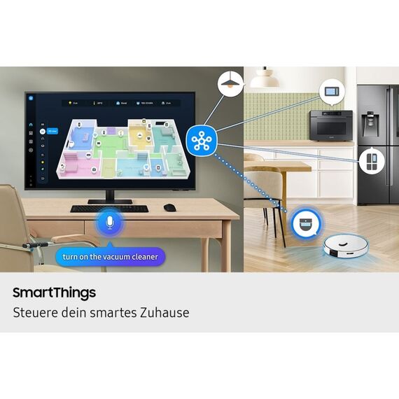 Samsung M7 43" Smart Monitor (M70F) 4K UHD 60Hz 4ms Vision AI, 7 image