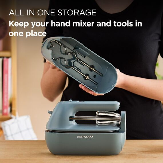 Kenwood HMP40.000GY Handmixer 350 W Blau, 8 image