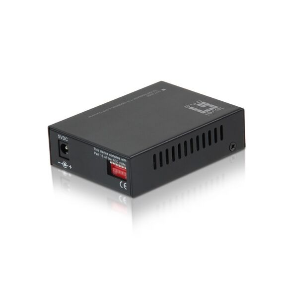 LevelOne GVT-2000 Netzwerk Medienkonverter 1000 Mbit/s Multi-Modus Schwarz