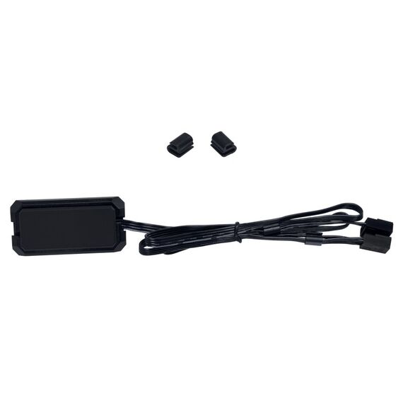 Lian Li Gehäuselüfter 12RCL1W1B Computergehäuse Ventilator 12 cm Schwarz, 4 image